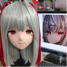 (GLA05)Customize Character'! Female/Girl Resin Full/Half Head With Lock Anime Cosplay Japanese Animego Kigurumi Mask